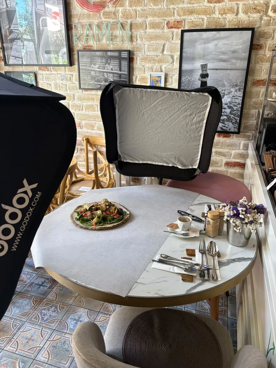 Food-Shooting im Restaurant für die 3D-Speisekarte