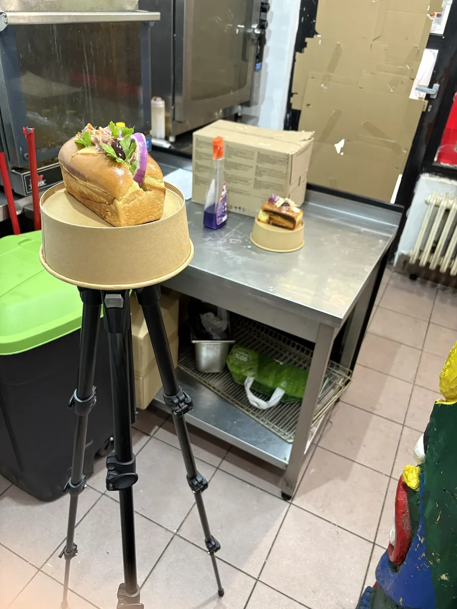 3D-Fotoaufnahme eines Gerichts für VisualBite